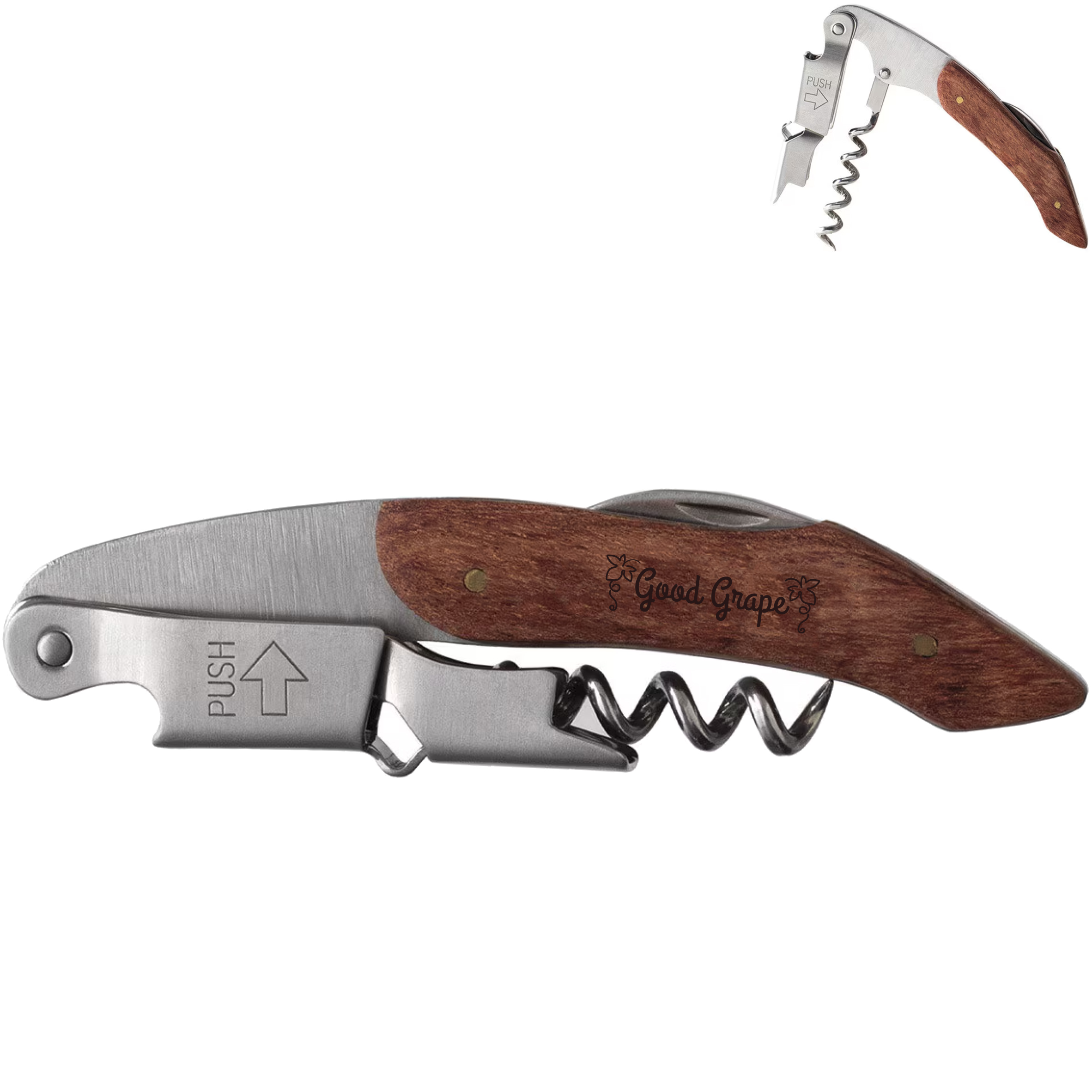 Product Photo 1 Rosewood Double Hinged Waiter's Corkscrew