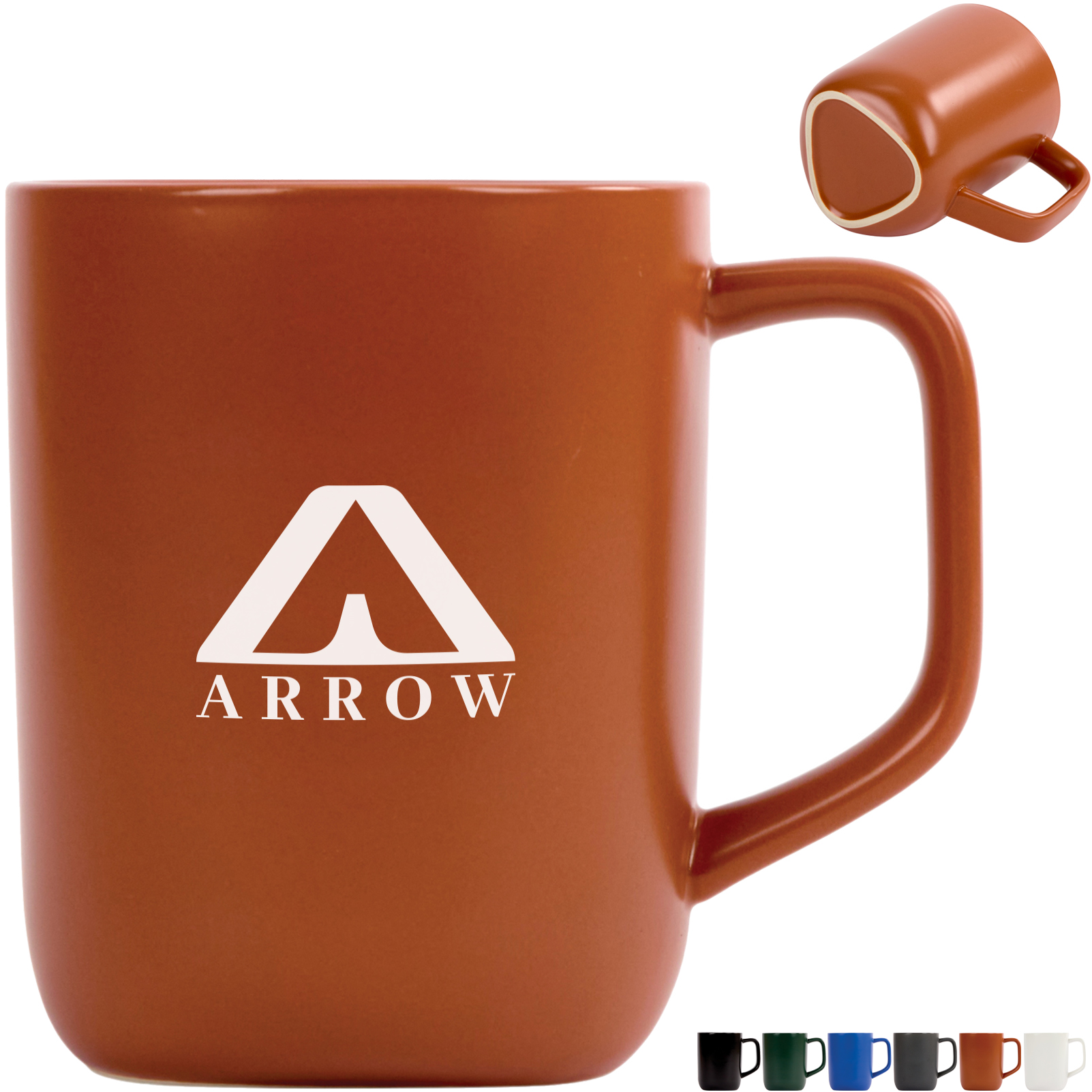 Product Photo 1 Lisbon Recycled Ceramic Mug, 18 oz.