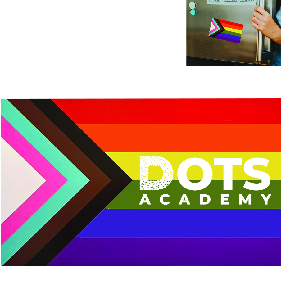 Product Photo 1 Progressive Pride Flag Vinyl Magnet