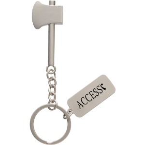 Axe Metal Key Tag - IL1045