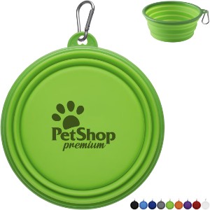 Large Collapsible Silicone Pet Bowl - IL1035