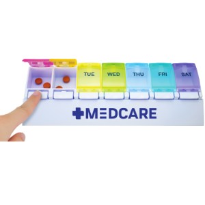 Weekly Push Button Pill Tray - BY1031