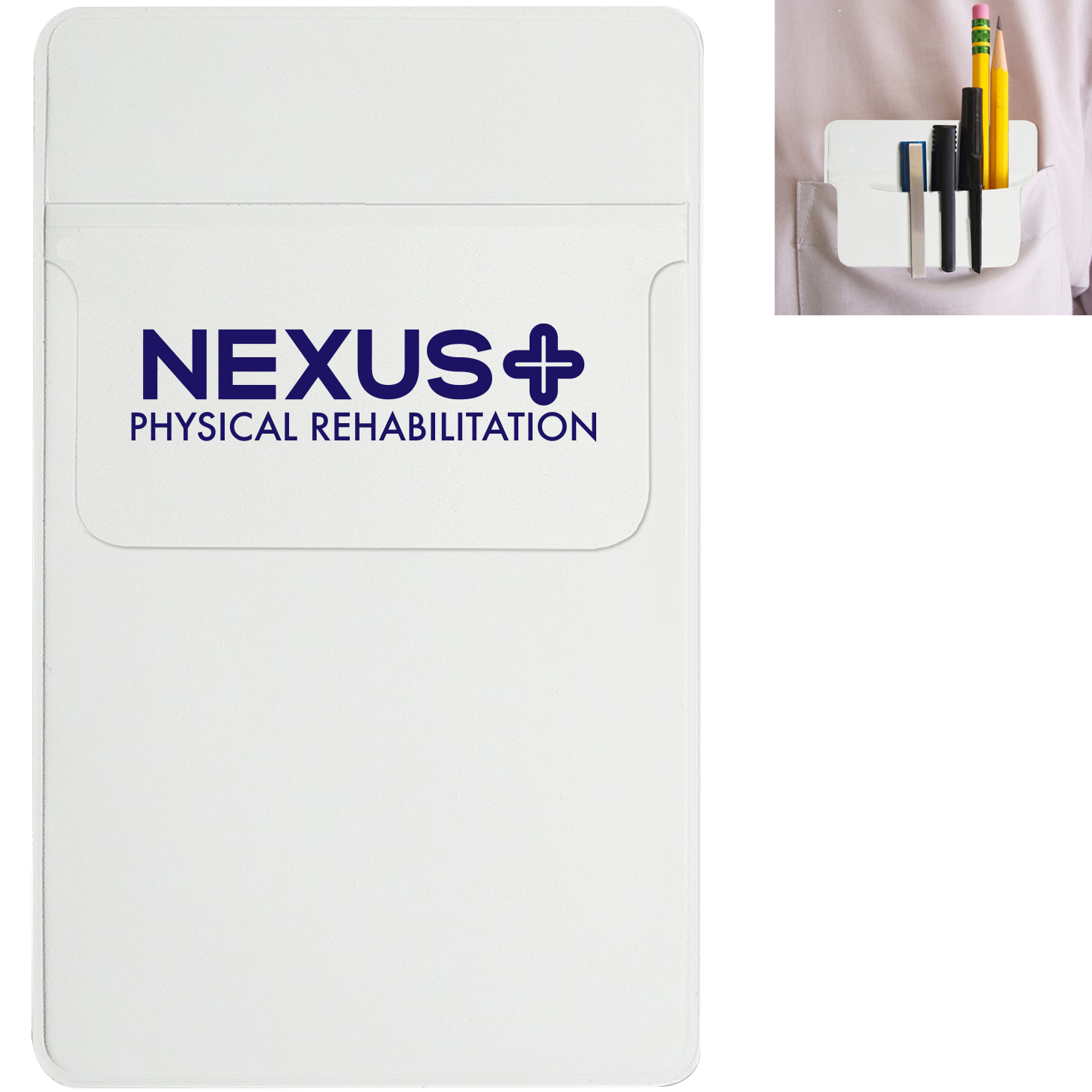 Product Photo 1 Vinyl Pocket Protector, 1-3/4" Flap