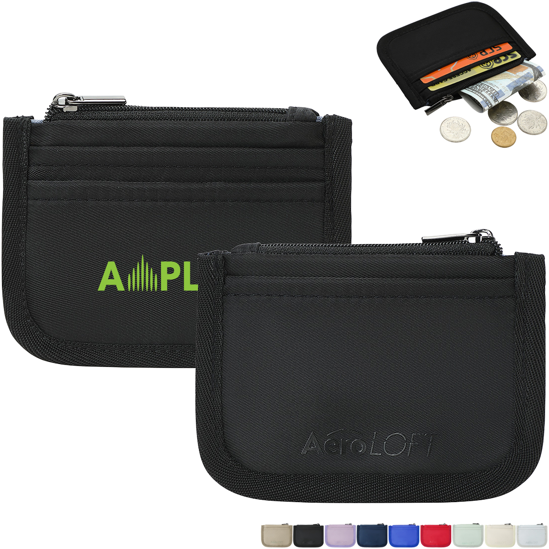 Product Photo 1 AeroLOFT™ Polyester Skinny Wallet