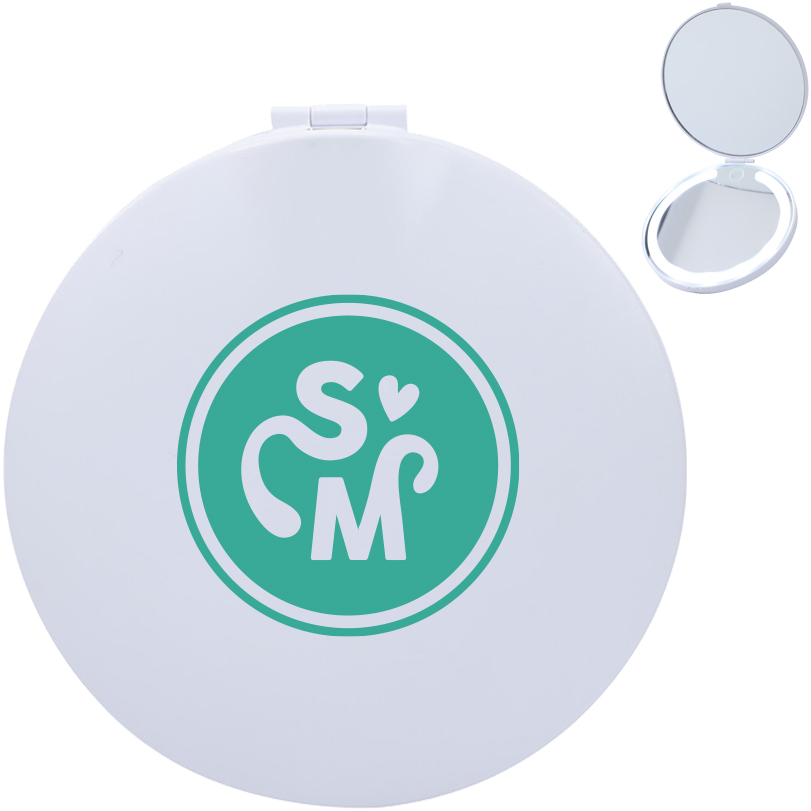 Product Photo 1 Allure Rechargeable Dual Pocket Mirror w/ 2 Light Modes