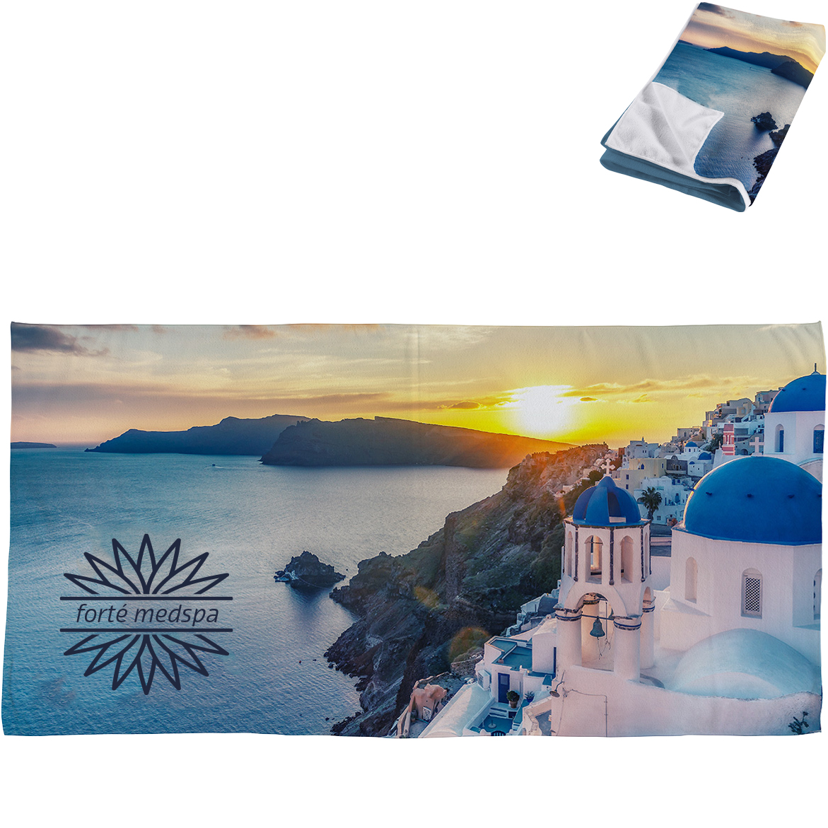 Product Photo 1 Breaker Soft Polyester Beach Towel, 60" x 30"