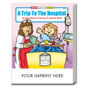 A Trip to the Hospital Coloring & Activity Book - CLB400