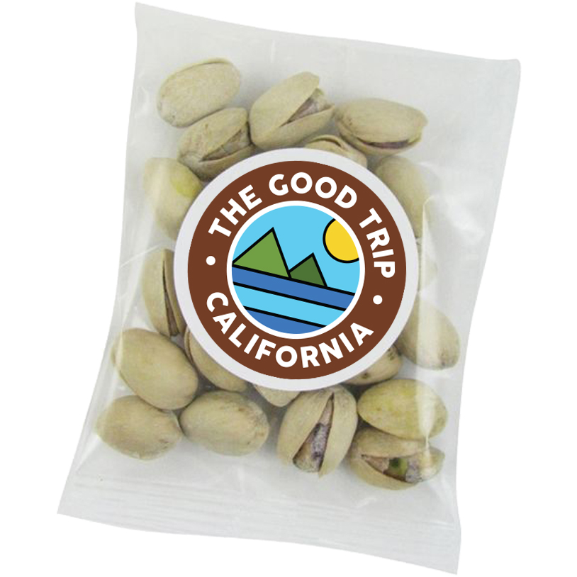 Product Photo 1 Jumbo Salted Pistachios Goody Bag, 1oz.