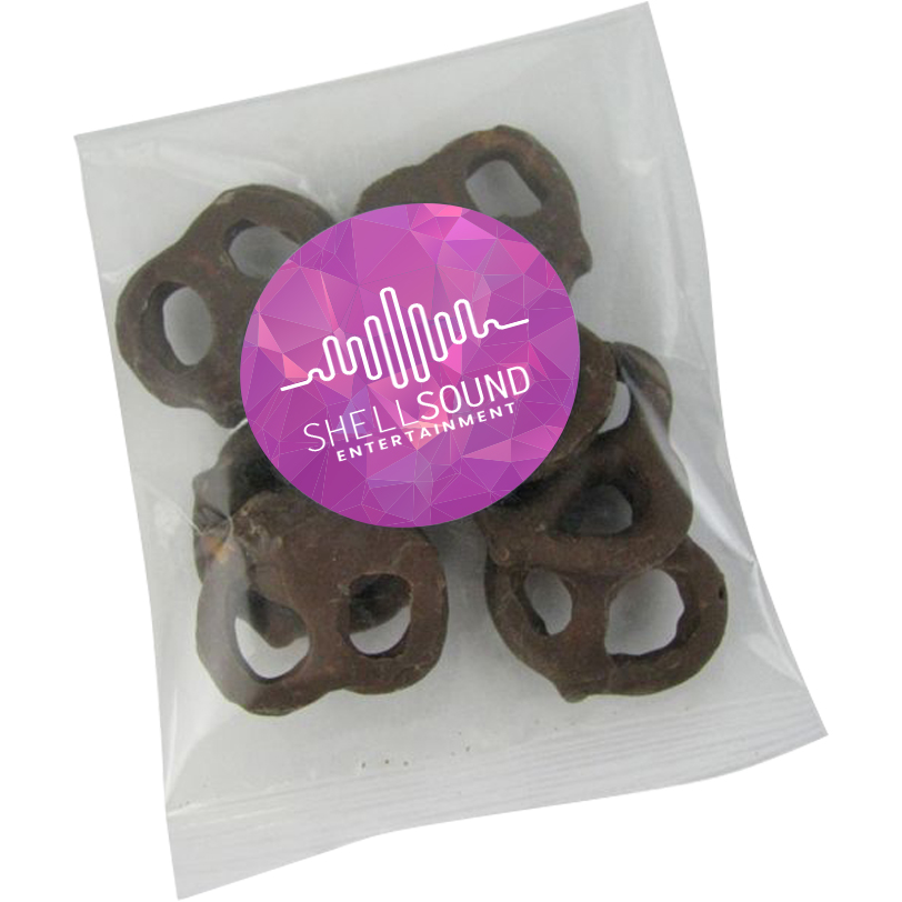 Product Photo 1 Milk Chocolate Mini Pretzels Goody Bag, 1oz.