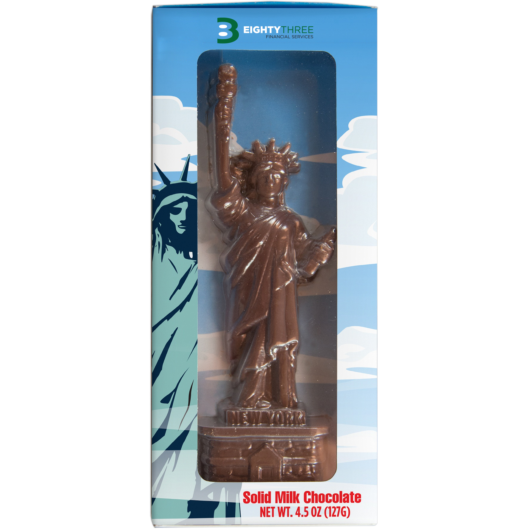 Product Photo 1 Chocolate Molded Statue of Liberty, 4.5oz.