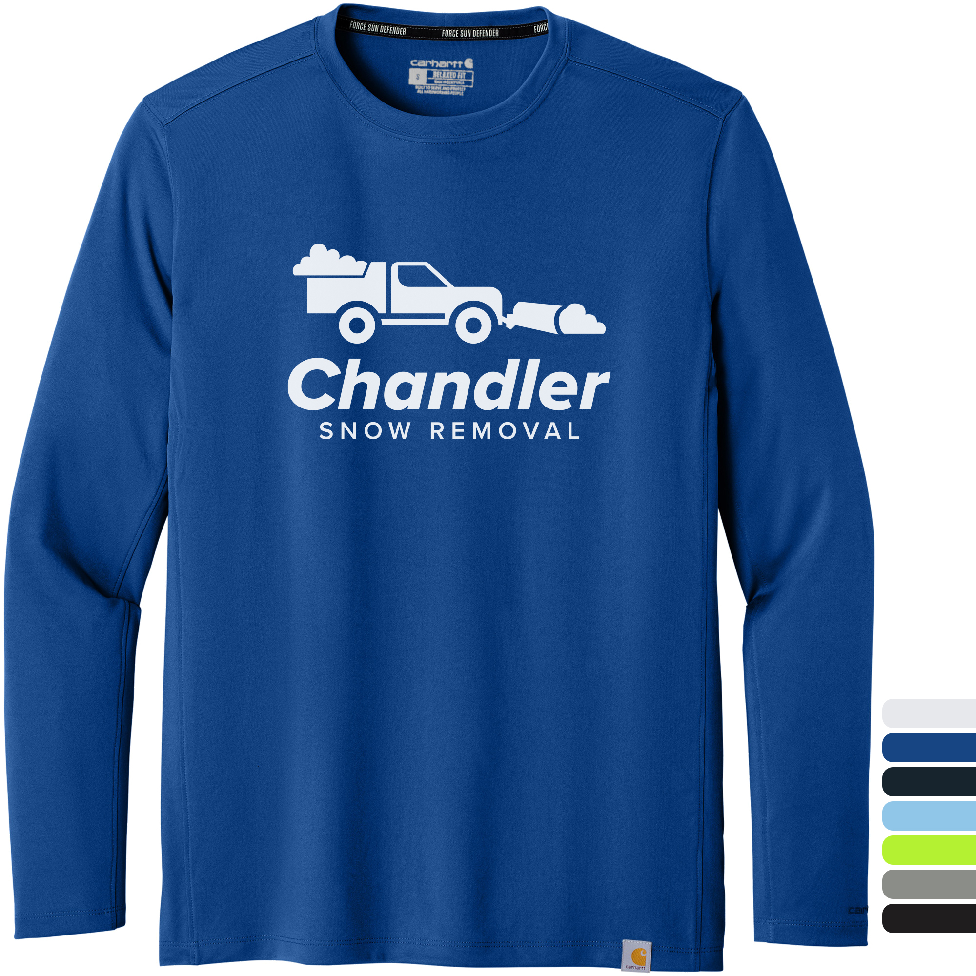 Product Photo 1 Carhartt® Force® Sun Defender™ Poly Long Sleeve Unisex T-Shirt