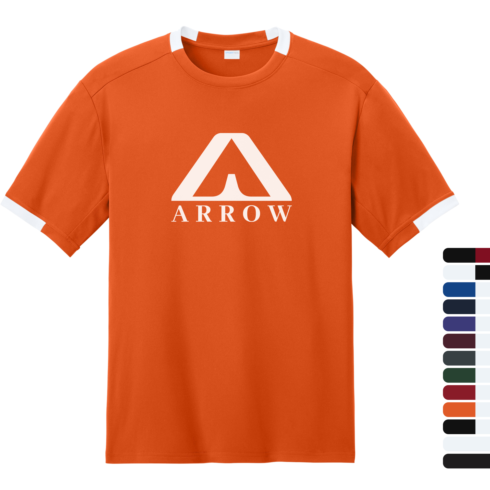 Product Photo 1 Sport-Tek® Club Recycled Poly Short Sleeve Unisex Crew Tee