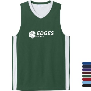 Sport-Tek® Rival Poly Closed-Hole Mesh Basketball Reversible Unisex Jersey - WJ7148