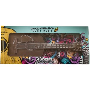 Chocolate Molded Guitar, 4.5oz. - CI2640