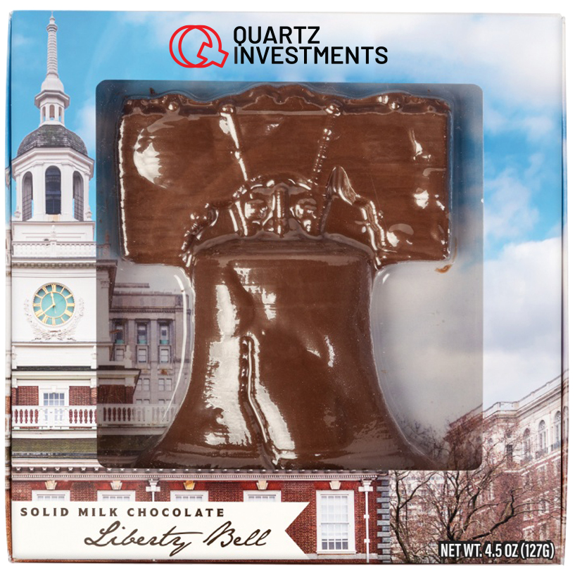 Product Photo 1 Chocolate Molded Liberty Bell, 4.5oz.