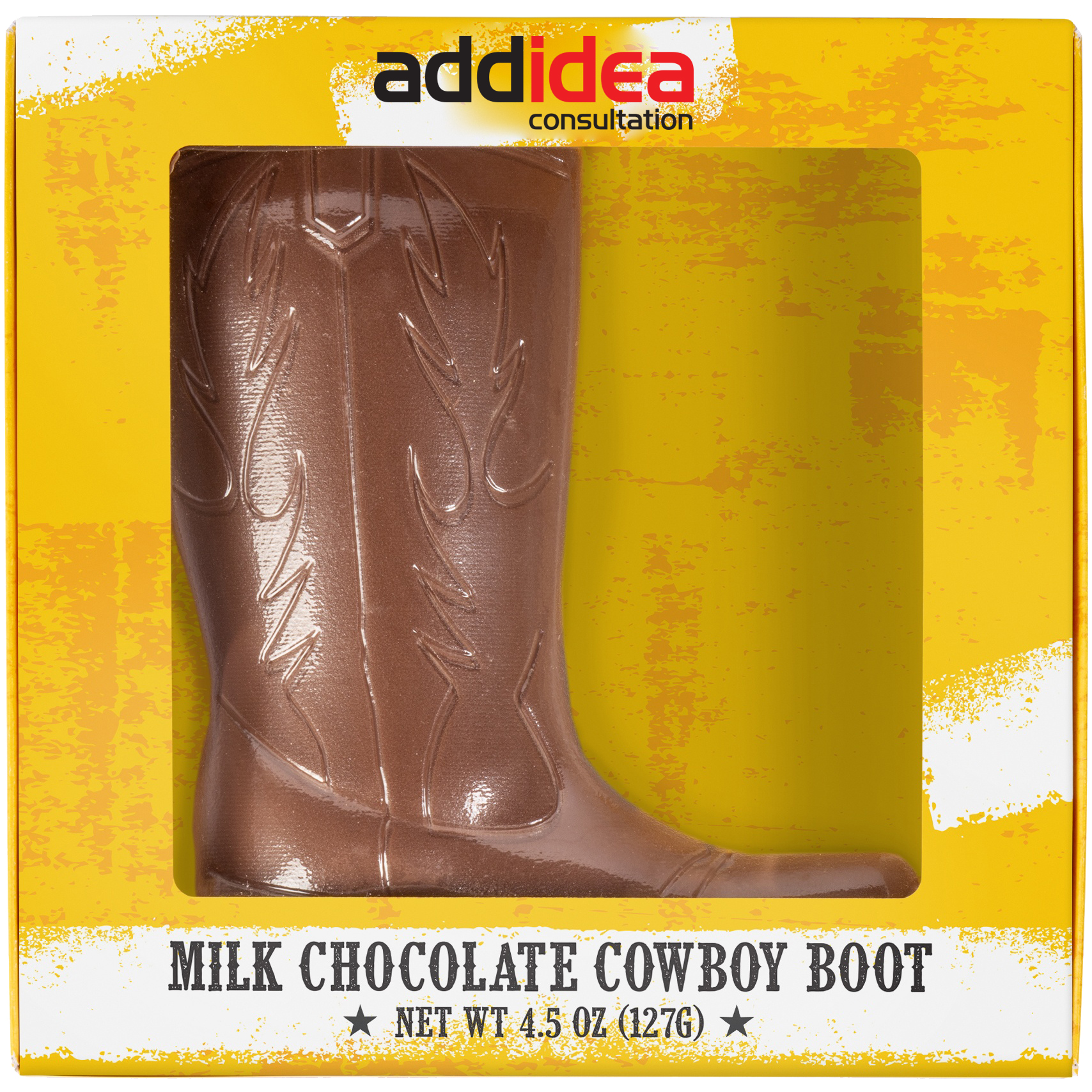 Product Photo 1 Chocolate Molded Cowboy Boot, 4.5oz.