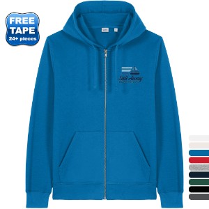Stanley/Stella® Mixer Cotton/Poly Full-Zip Hooded Unisex Sweatshirt - WJ7169