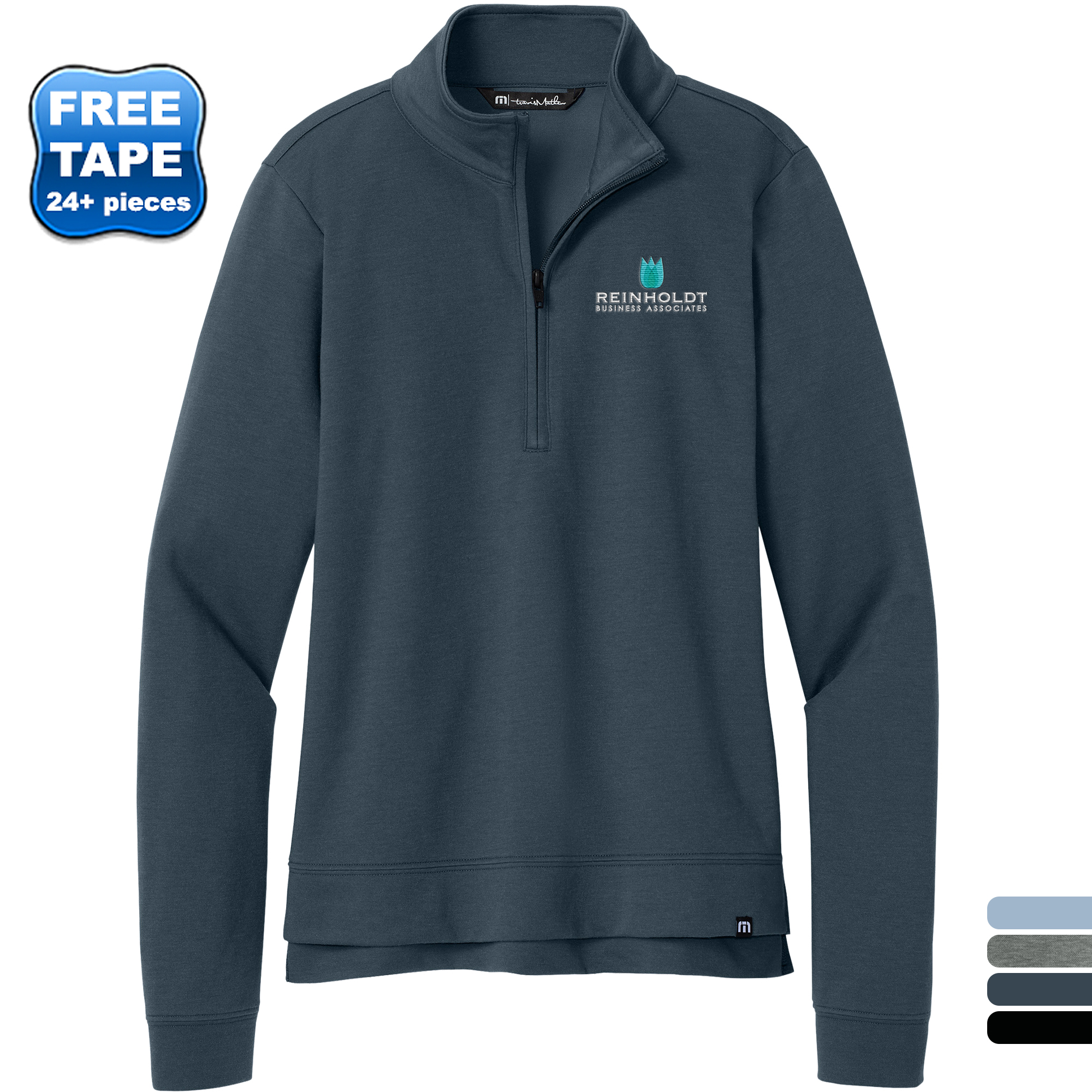 Product Photo 1 TravisMathew® Coveside Poly/Cotton Ladies' 1/2-Zip