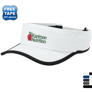 Sport-Tek® Repeat Poly/Spandex Visor - WJ7156