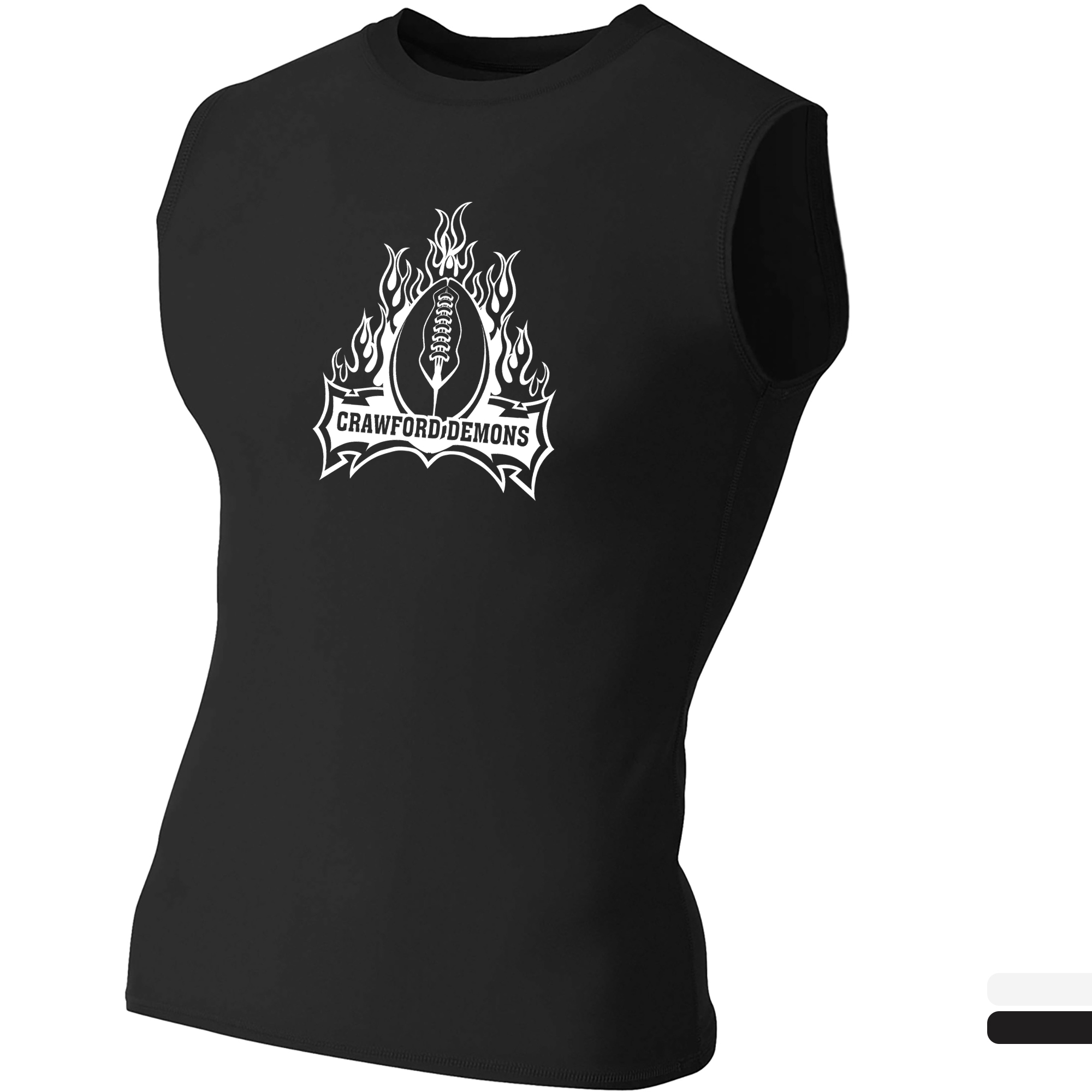 Product Photo 1 A4® Compression Poly/Spandex Muscle Unisex Tee