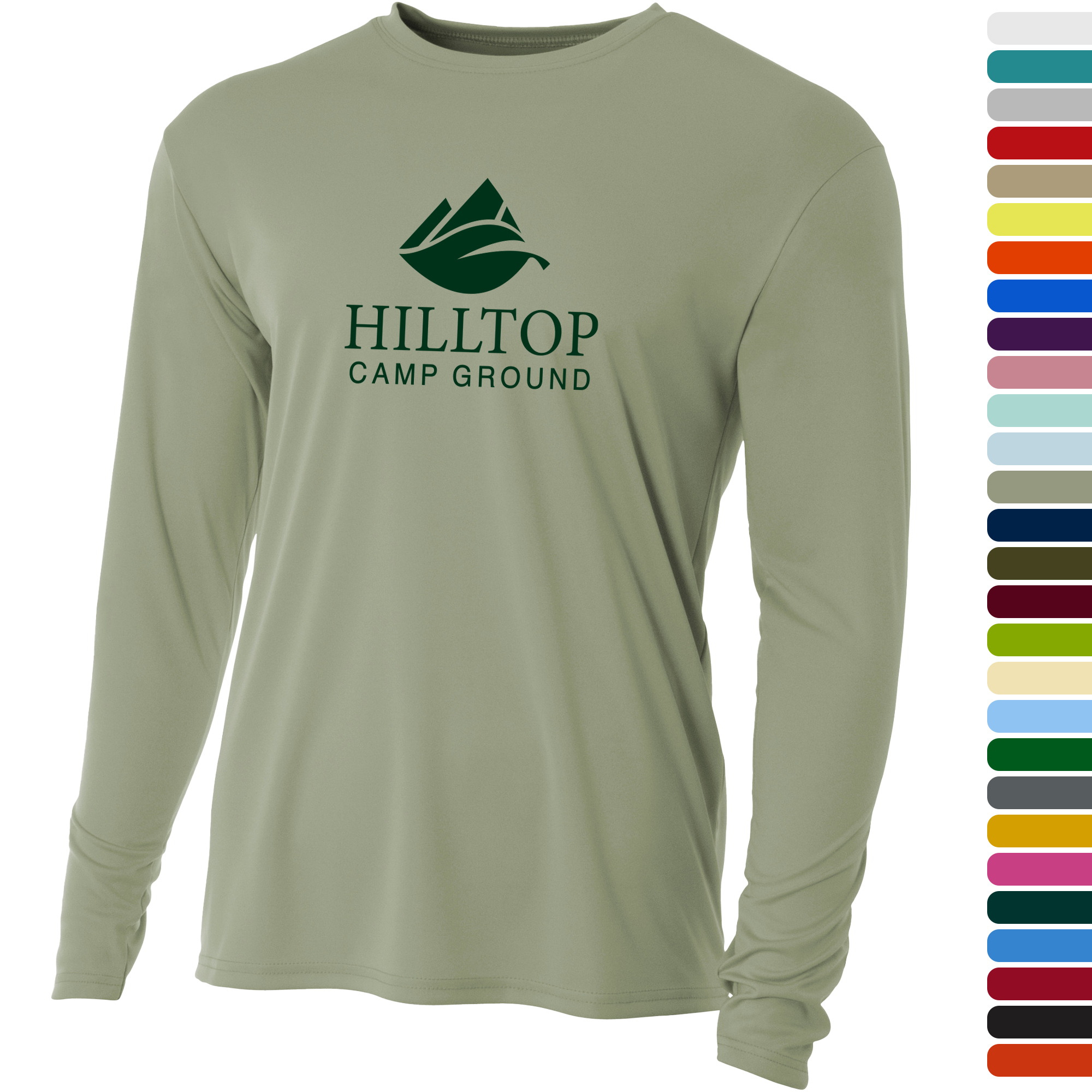 Product Photo 1 A4® Cooling Performance Poly Long Sleeve Men's Tee