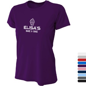 A4® Cooling Performance Poly Short Sleeve Ladies' Tee - WJ7199