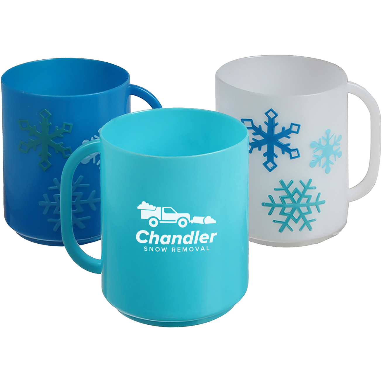 Product Photo 1 Snowflake Plastic Mug, 6oz.