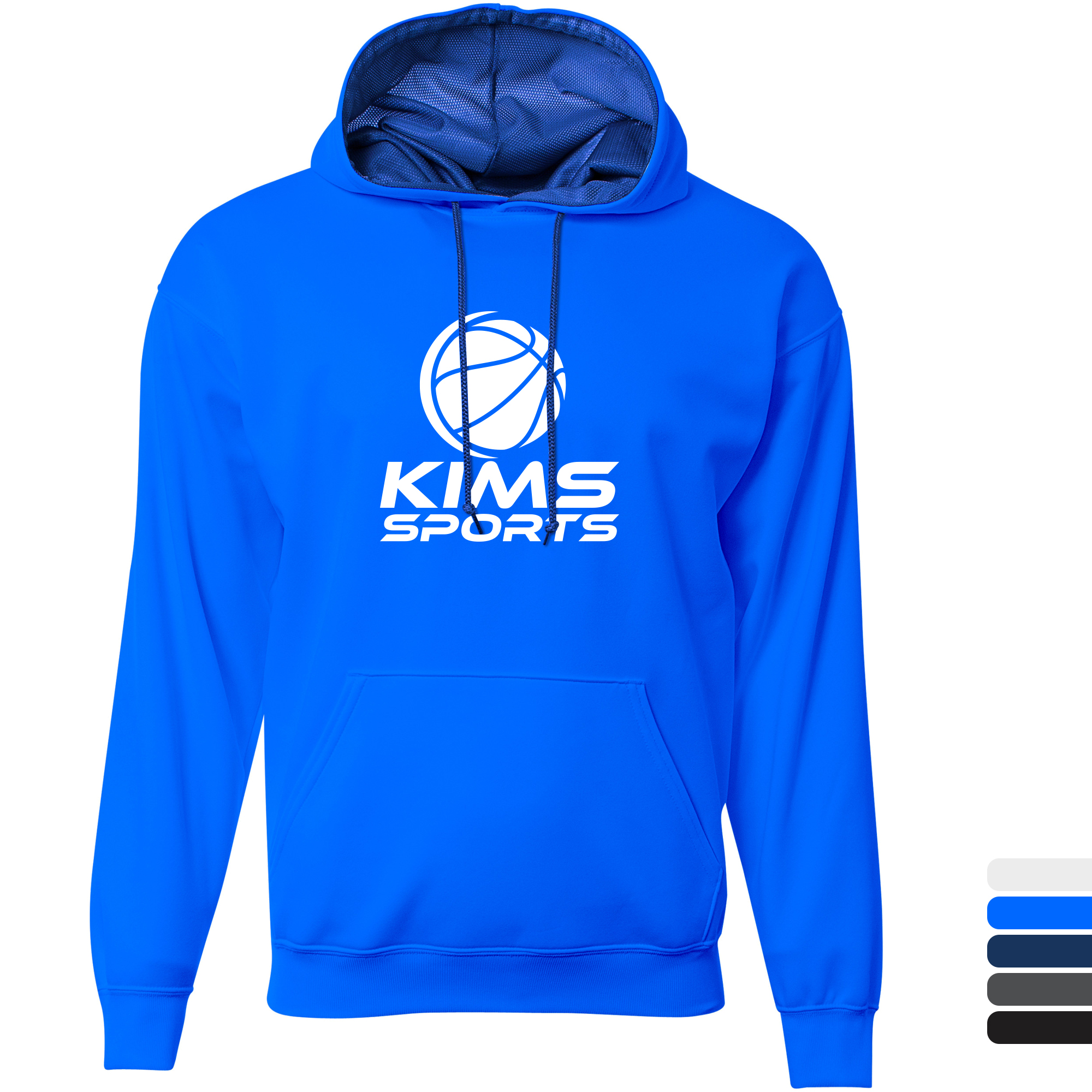 Product Photo 1 A4® Sprint Tech Poly Fleece Unisex Hoodie