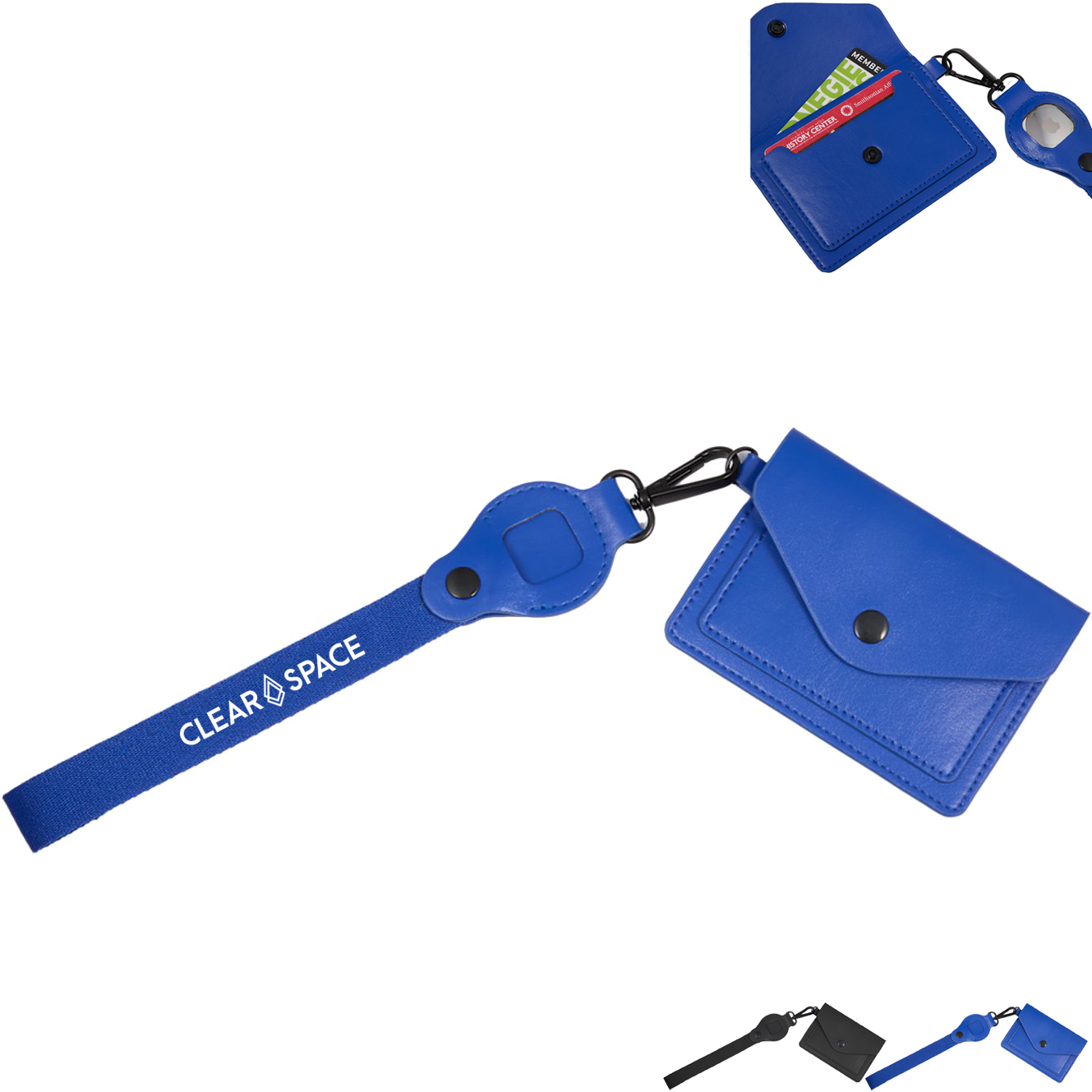 Product Photo 1 Recycled Wrist Lanyard w/ Card Holder