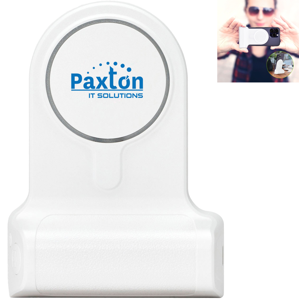 Product Photo 1 ShutterVolt MagSafe Power Bank with Bluetooth Shutter &  Ring Light, 4500mAh