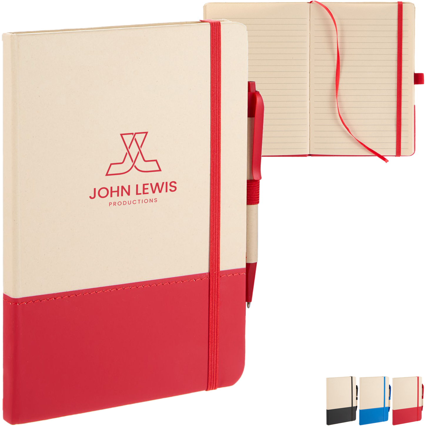 Product Photo 1 Sugarcane Paper Bound Notebook, 5" x 7"