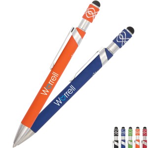 Simple Fidget Recycled Stylus Gel Pen - BT2345