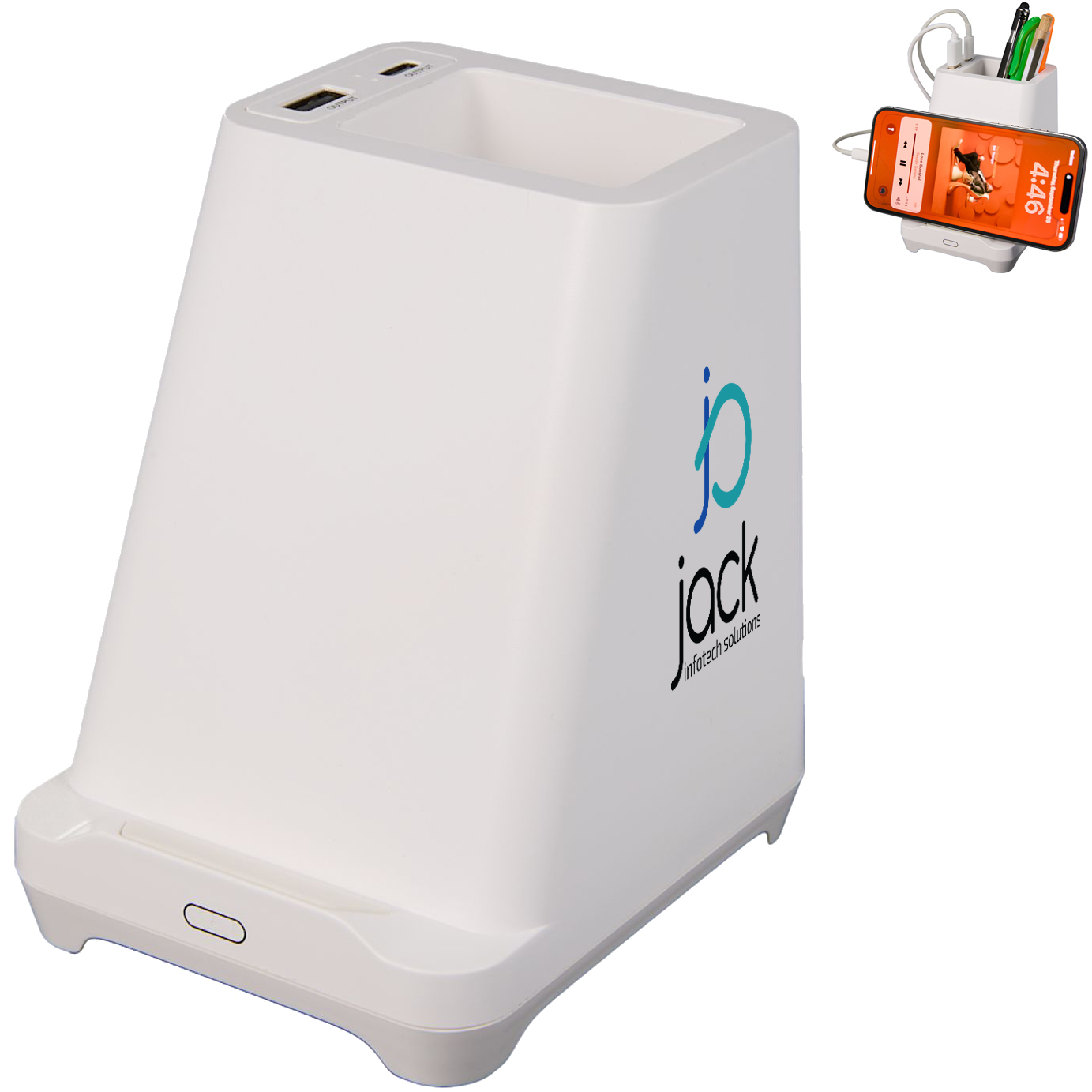 Product Photo 1 Desk Mate Organizer w/ Bluetooth Speaker & Charging Hub