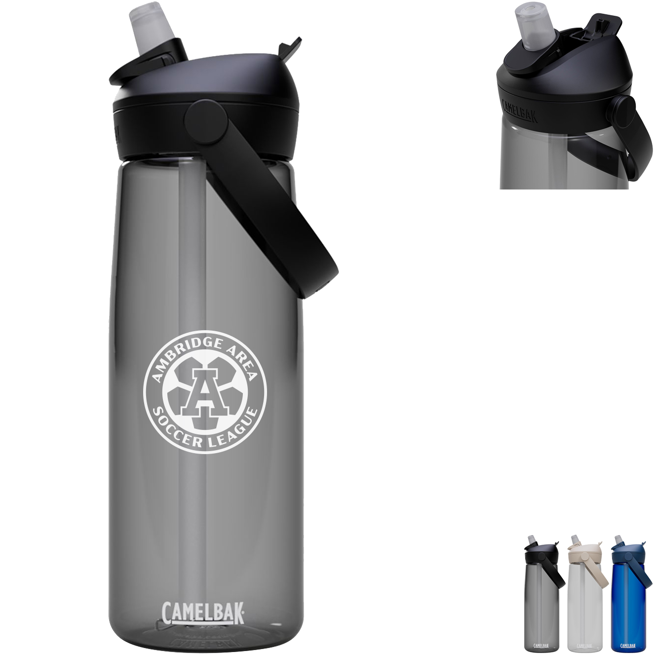 Product Photo 1 CamelBak® Thrive™ Tritan™ Renew Flip Straw Bottle, 25oz.
