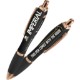 Squared Basset Sift Satin Touch Gel Pen w/ Rose Gold Accents
