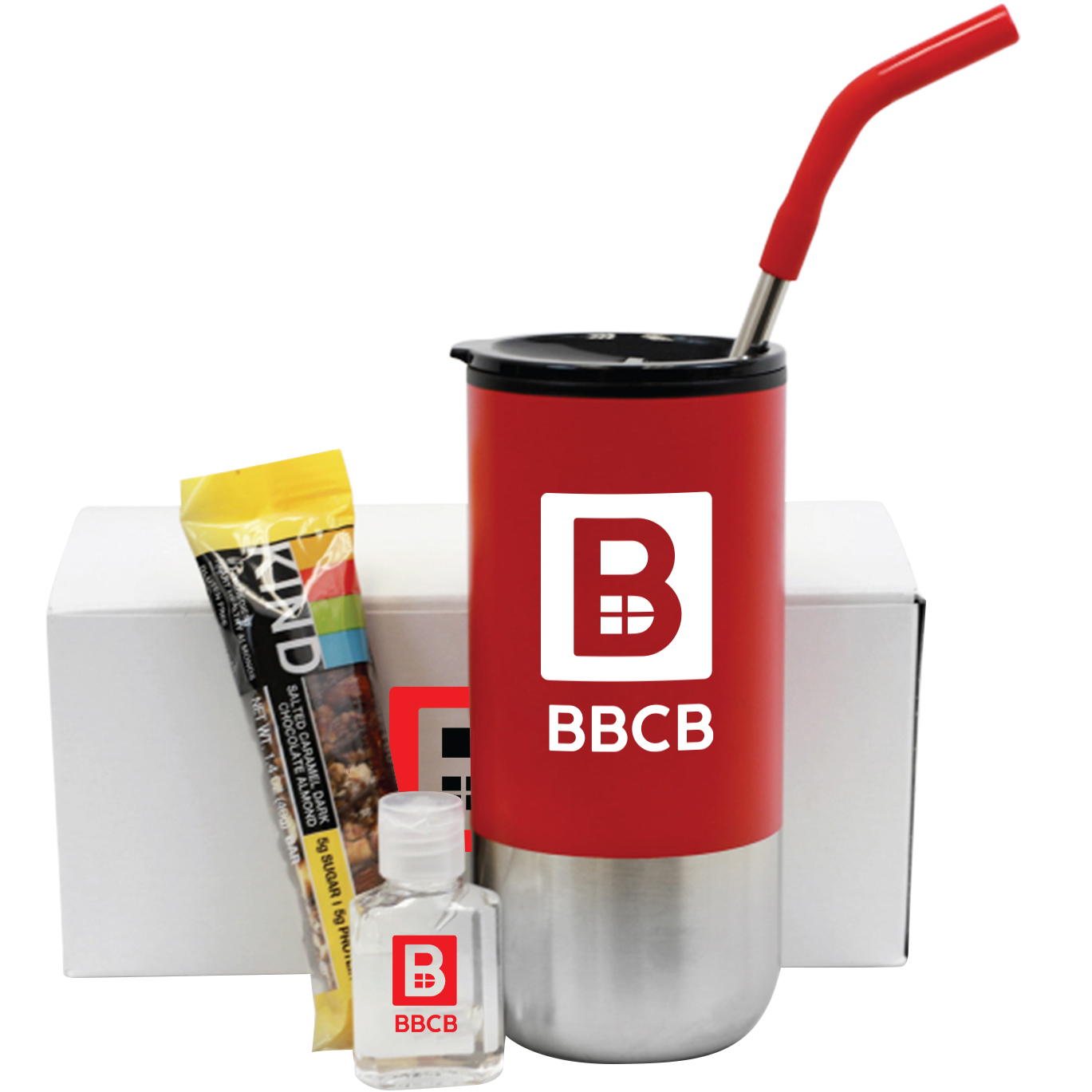 Product Photo 1 Snack Bar & Hand Sanitizer with Tumbler Gift Box