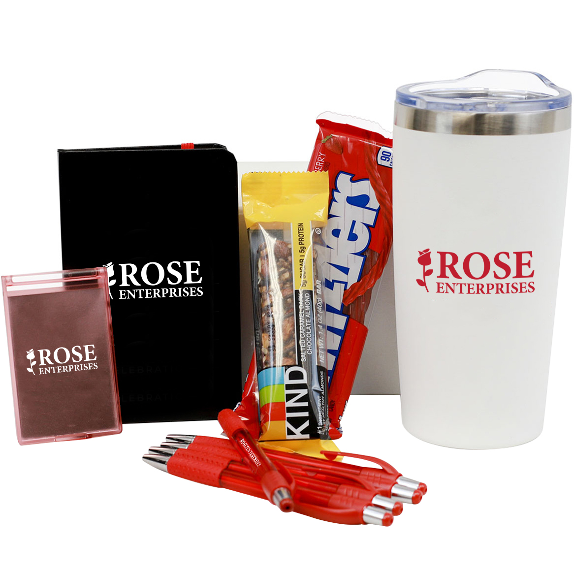 Product Photo 1 Journal Book, Pen, Snacks & Mirror with Tumbler Gift Box
