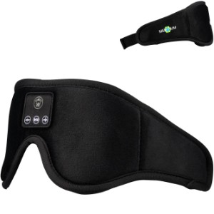 Wellable™ Bluetooth Microfiber Sleep Mask - LD5553