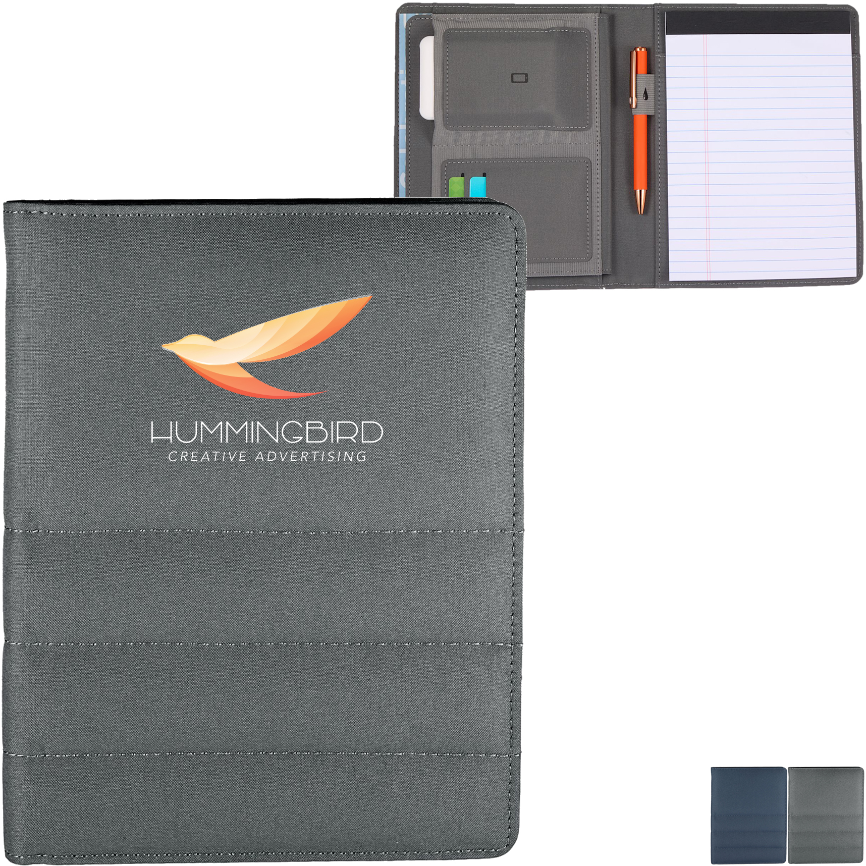 Product Photo 1 Puffer Jr. Writing Pad w/ FSC® Recycled Paper, 6" x 8"