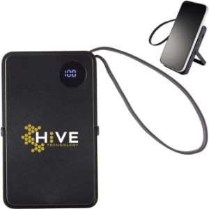 UL Listed MagClick™ Power Bank & Watch Charger, 5000mAh - LD5557