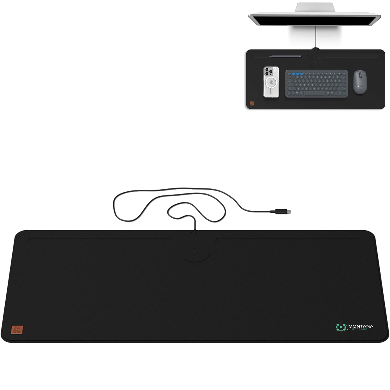 Product Photo 1 ZAGG® Wireless Charging Desk Mat