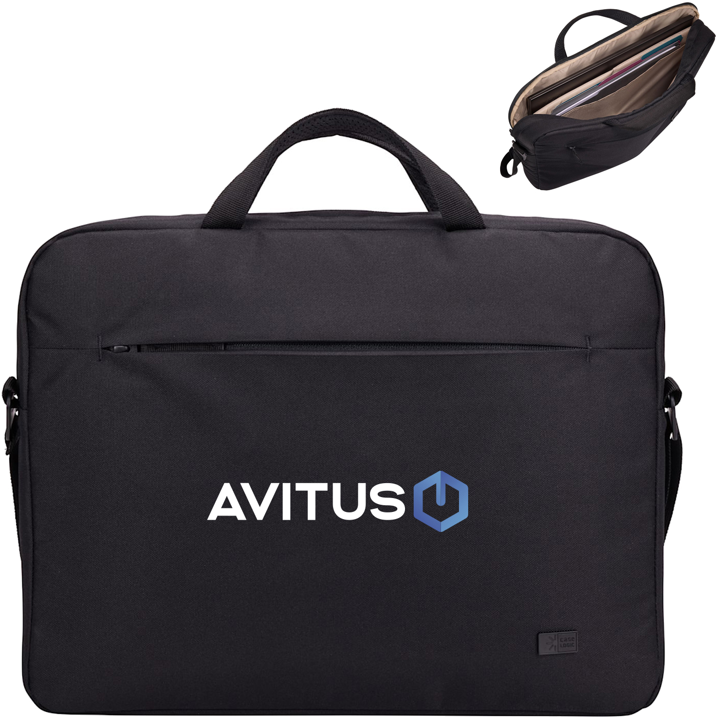 Product Photo 1 Case Logic® Invigo Recycled Polyester Laptop Messenger Bag