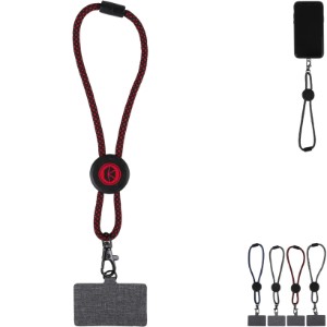 Phone Holder Wristlet w/ Recycled Cord - EV9205