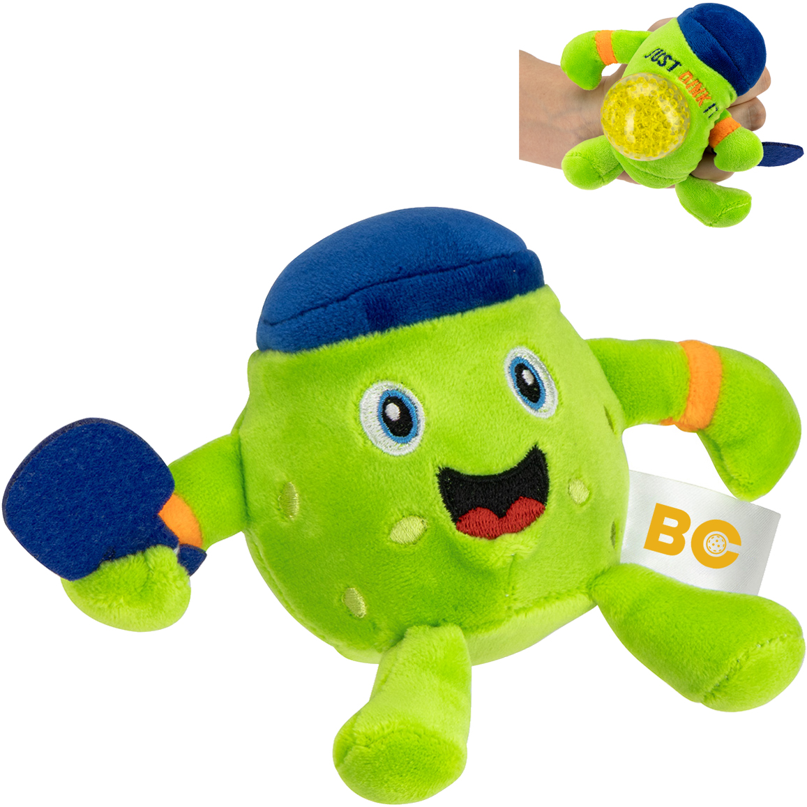Product Photo 1 Pickle Ball Plush and Gel Stress Buster™