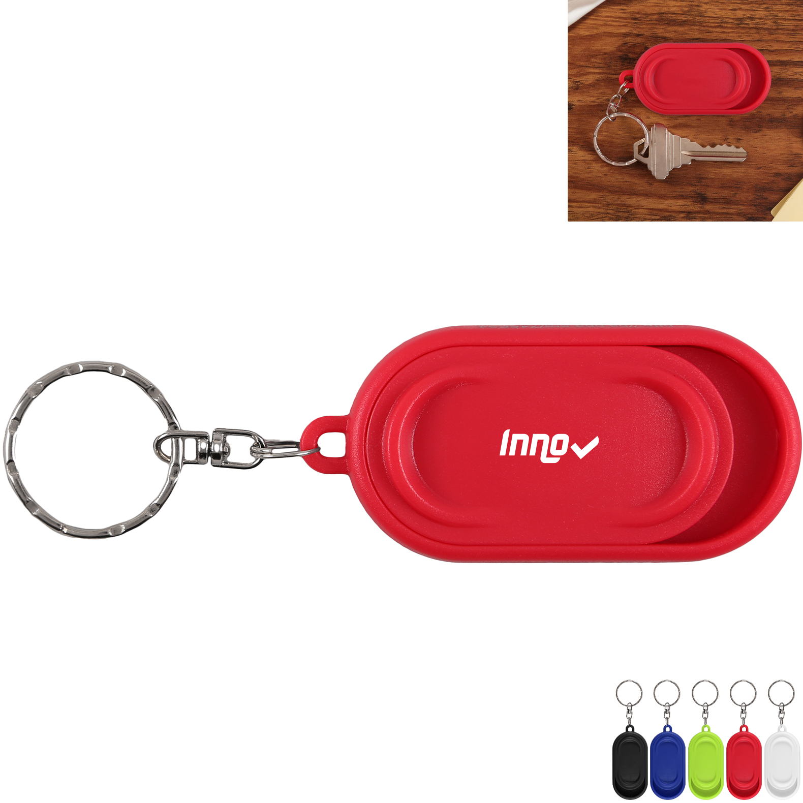 Product Photo 1 Two-in-One Magnetic Click-it Key Tag & Stress Reliever