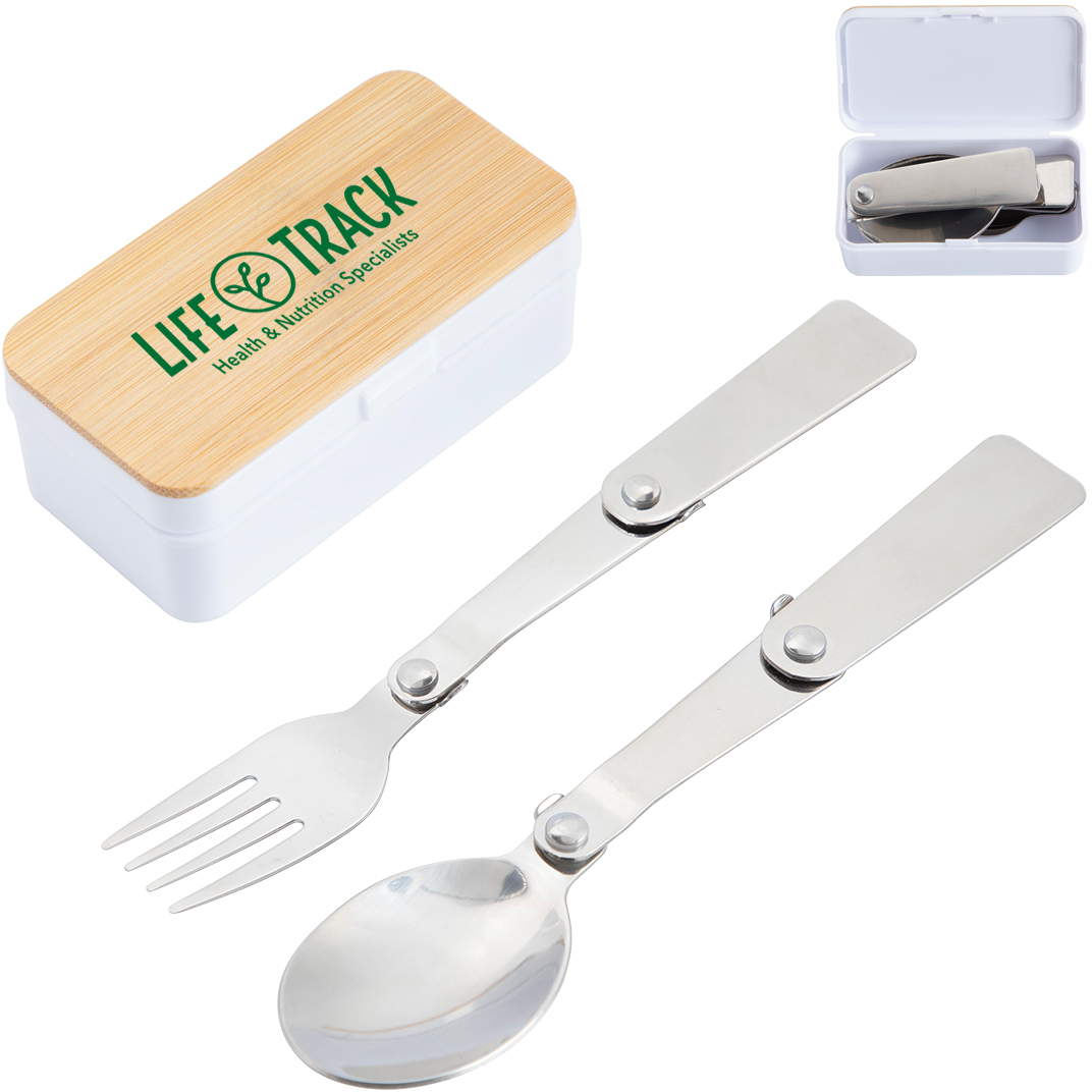 Product Photo 1 On-The-Go Collapsible Cutlery Set