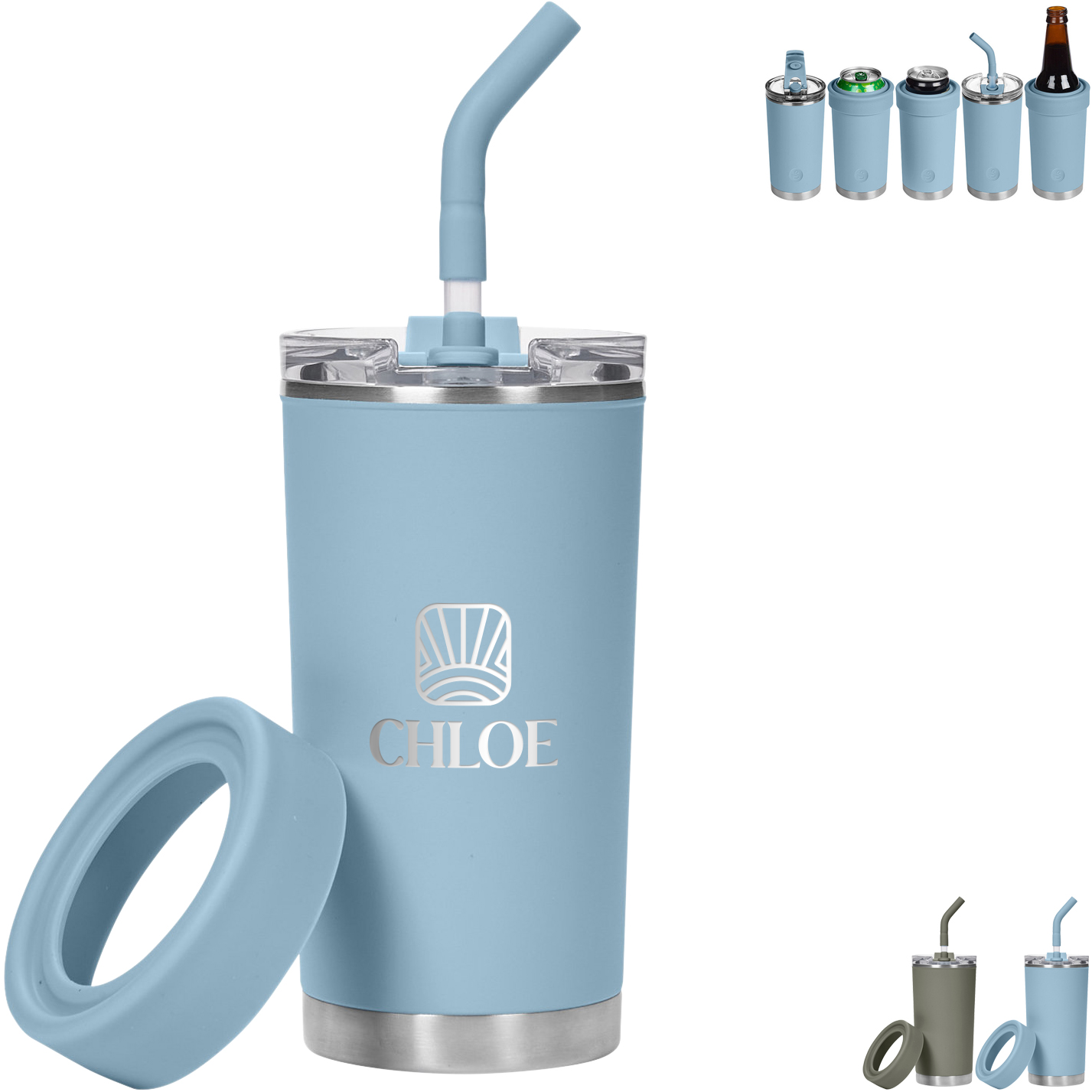 Product Photo 1 Swannies Golf 5-in-1 Stainless Steel Can Cooler