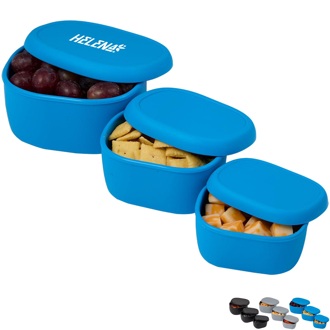 Product Photo 1 Zili Silicone Storage Containers, Set of 3