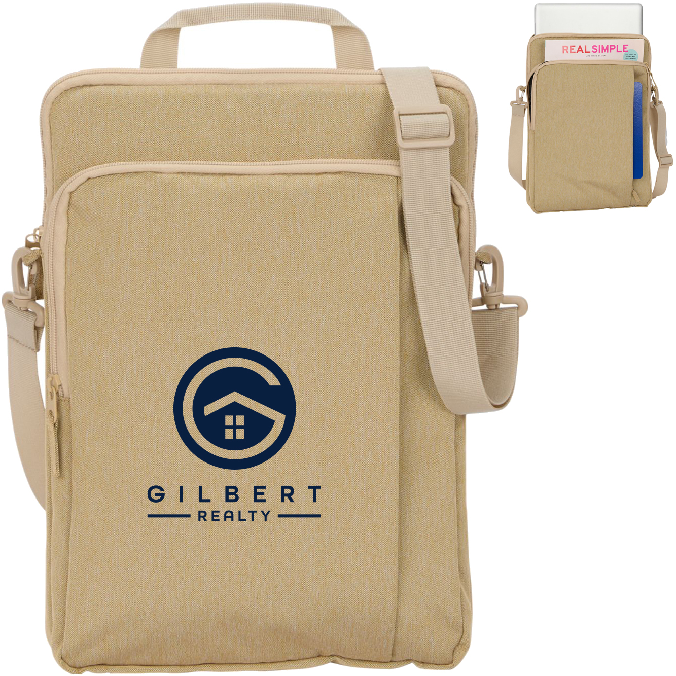 Product Photo 1 Vertical Recycled Polyester Messenger Bag