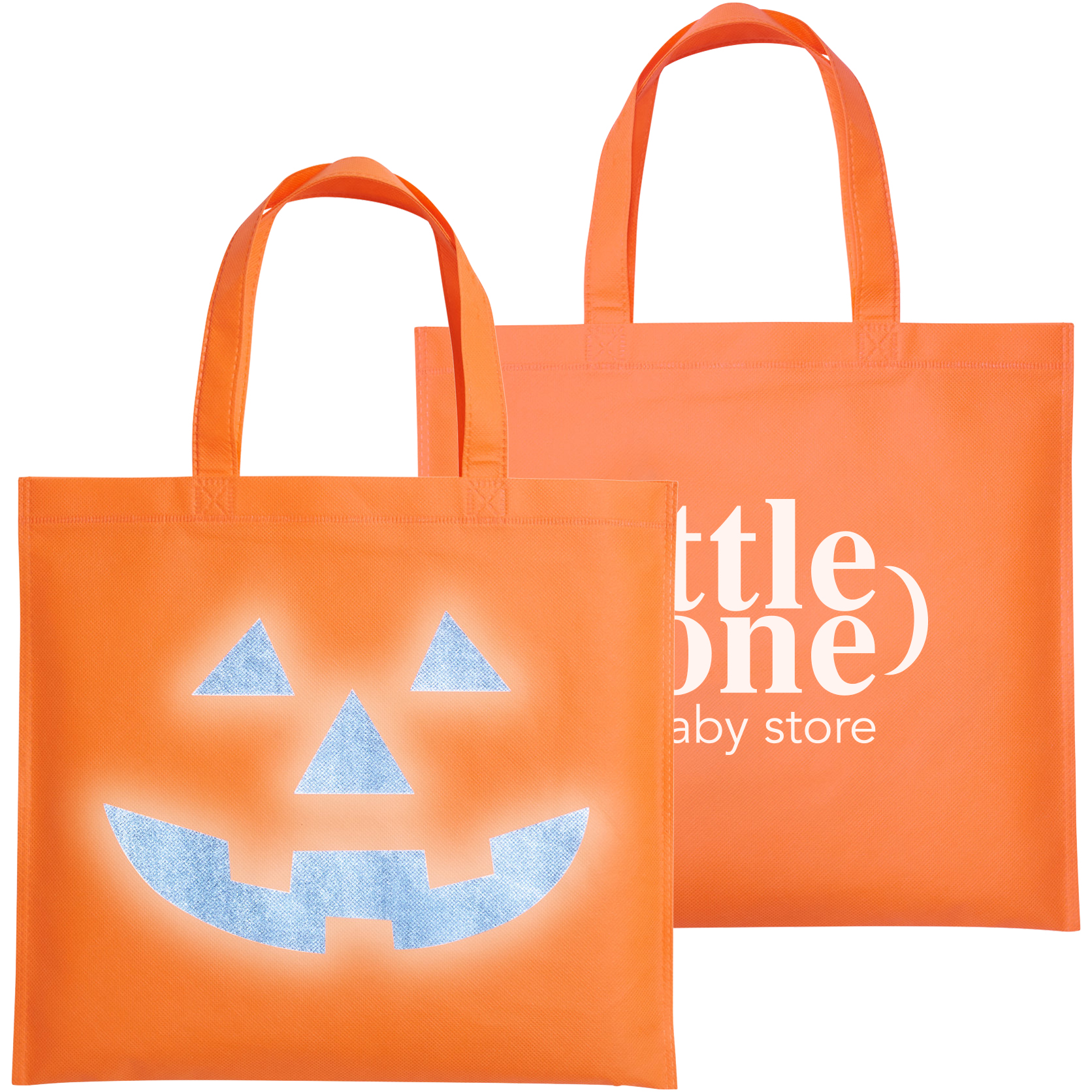 Product Photo 1 Halloween Pumpkin Reflective Tote Bag